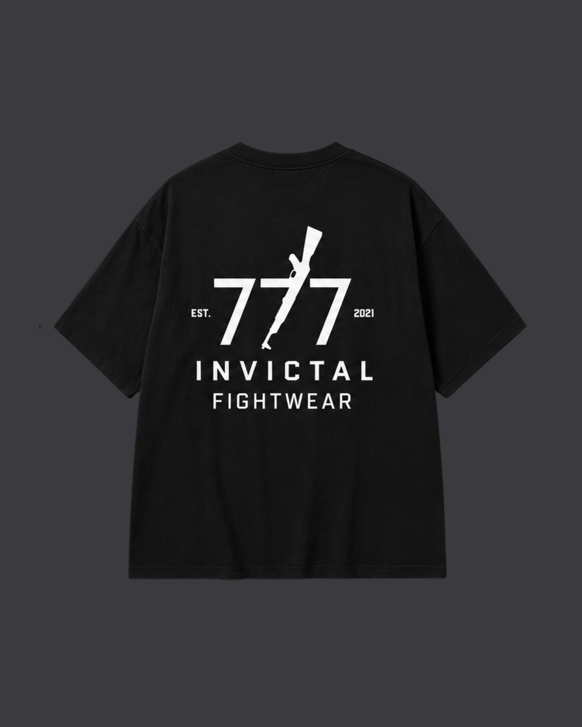 FIGHTWEAR OVERSIZED TEE 777-2 777 | INVICTAL