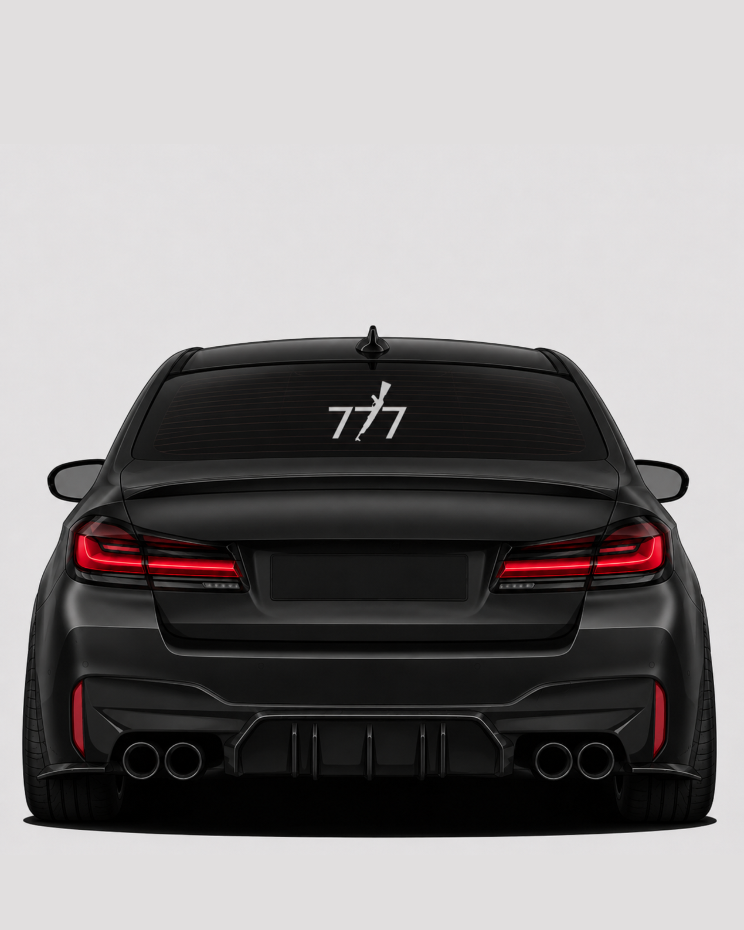 777 Rear Window Sticker